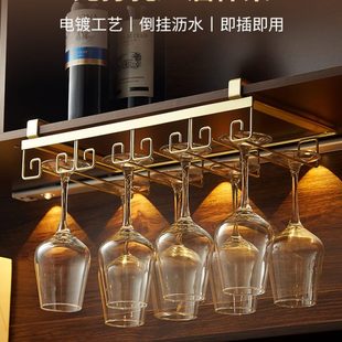 红酒架摆件葡萄酒杯架红酒杯架家用轻奢精致吊杯架高脚杯悬挂架子