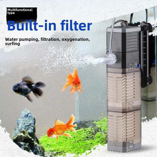 森森鱼缸过滤器增氧潜水泵水族箱静音抽水泵CHJ系列微型打氧水泵