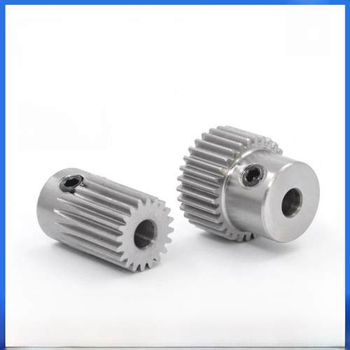 电机齿轮.模具齿-齿肩直齿轮齿条直齿轮孔/////