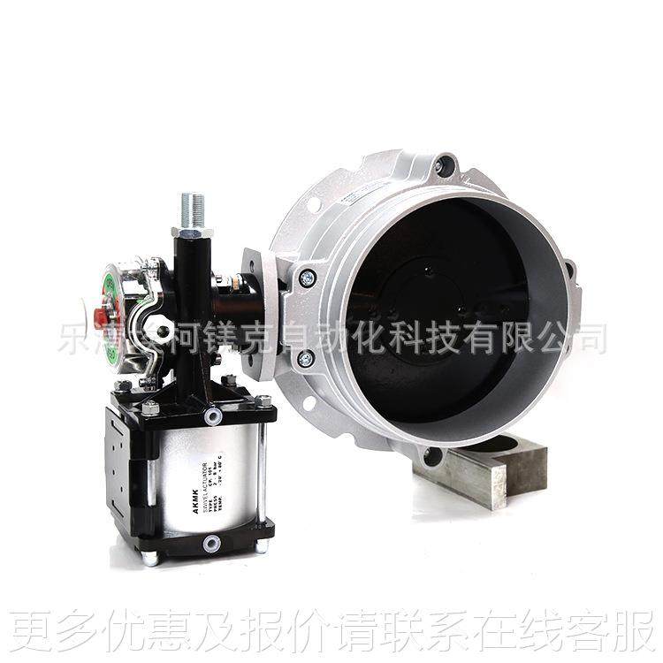 1粉50用气动单法兰动铸铁蝶阀耐磨气体蝶阀通型832蝶阀,五金/工具,蝶阀,淘宝优惠券,粉丝福利购,淘宝优惠卷