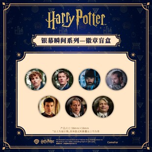 谷知谷知 comfor 神奇动物银幕瞬间系列马口铁徽章盲盒