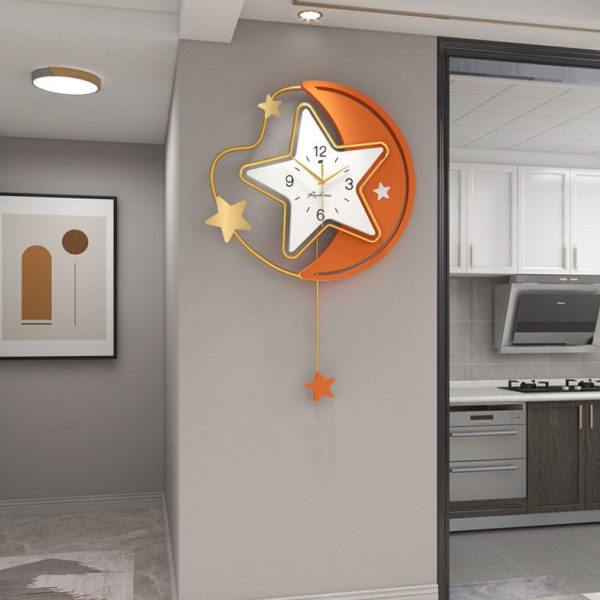 钟表挂钟客厅创意个性时尚家用现代简约艺术网红静音时钟表挂墙式,家居饰品,挂钟,淘宝优惠券,粉丝福利购,淘宝优惠卷