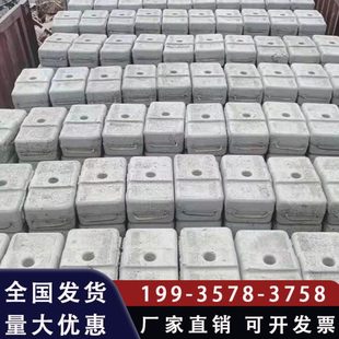 水泥压重块吊篮配重25kg 高标混泥土块 提升降机电梯 桁架水泥块