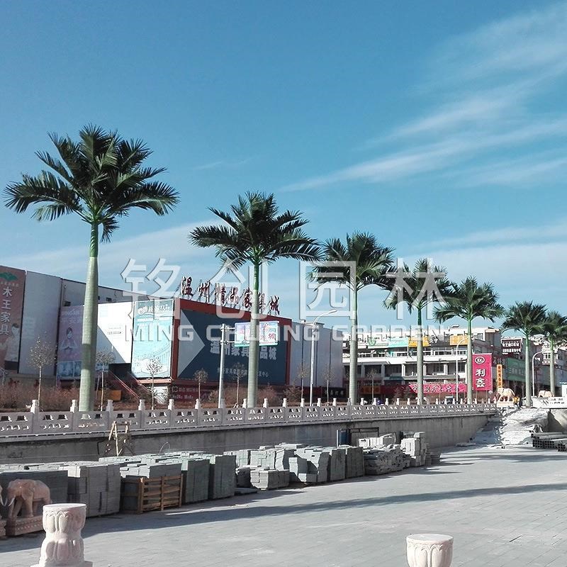 彷真大王椰子树棕榈树椰子树大型人F造景观树热带绿植室内外装饰