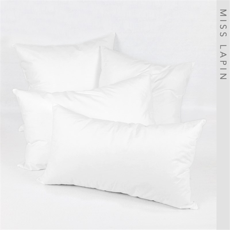 沙发抱枕内胆芯样板房软q装柔软羽丝绒枕芯100%防绒棉面料舒适回