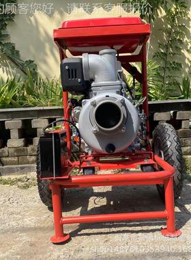 柴WAK油机水泵 油P玉柴6寸大箱10立方自吸泵5 12H柴油自吸泵水泵