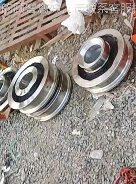 车行厂家生轮产板车铸钢铸铁轮组300400平500铸造件PAV起重机车轮