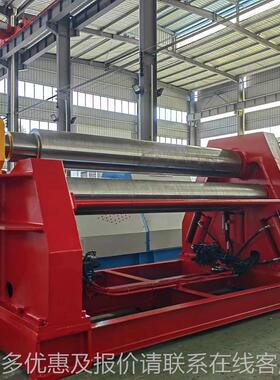 卷筒机卷圆机工厂后三包全自动数控液压1-122000四售辊W12-16X2卷