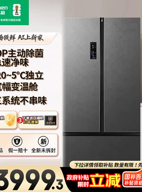 容声526升T型多门IDP双净三系统循环风冷超薄嵌入一级变频电冰箱