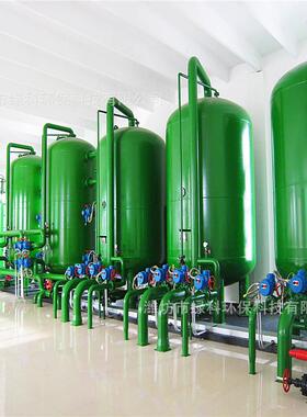 厂家供应高效快速纤维球过滤器原水净化设备污水处理设备