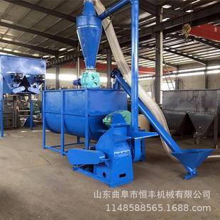 锤片式 饲料粉碎机秸秆谷壳豆粕打粉机稻草打糠机玉米芯破碎机
