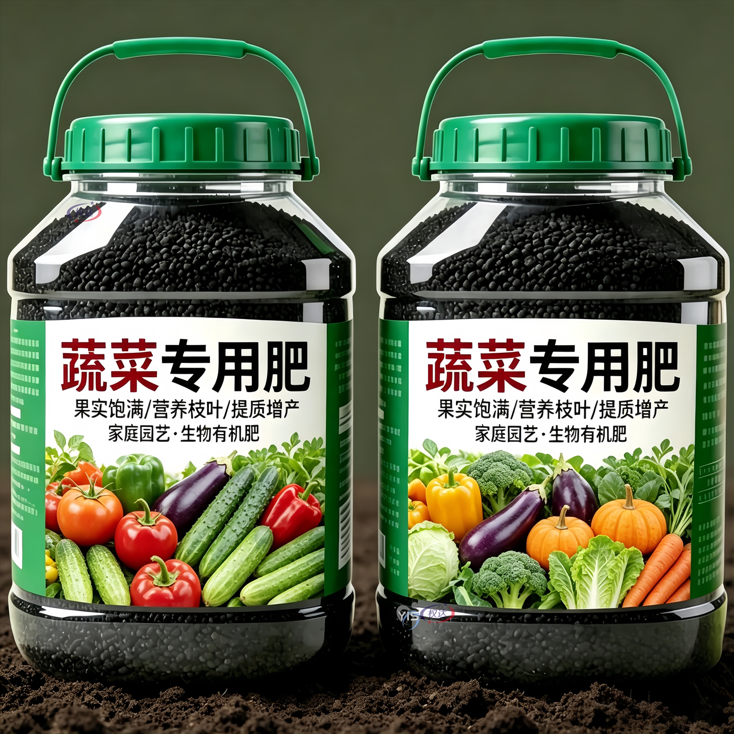 蔬菜专用肥有机肥瓜果绿植黄瓜西红柿辣椒颗粒复合肥蔬菜农用种菜
