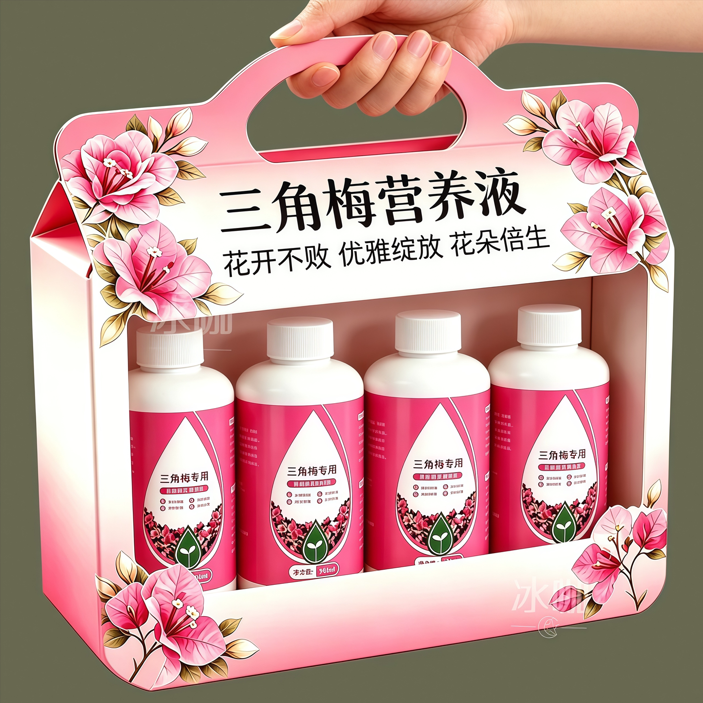 【三角梅开花了】浓缩园艺营养液图片