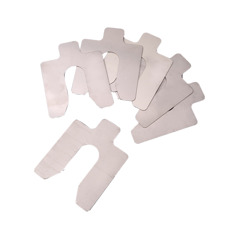 304不锈钢板激光切割调整垫片超B薄圆形U形调整插片碳钢冲压件加