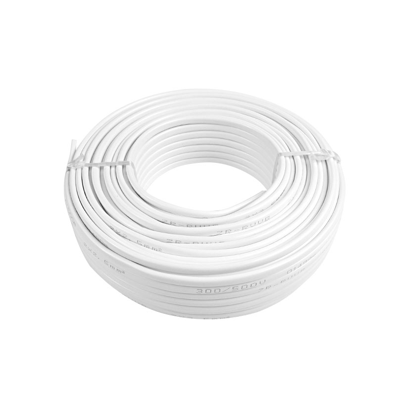 国标纯铜电线2.5平方铜芯家用w护套线2芯1.5 4 6家装电源软线电缆