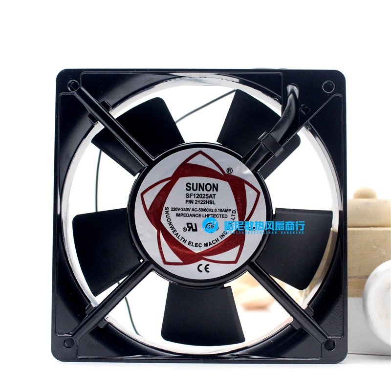 120*120*25MM SF12025AT 2122HSL 22N0V轴流风机 12厘米交流风扇