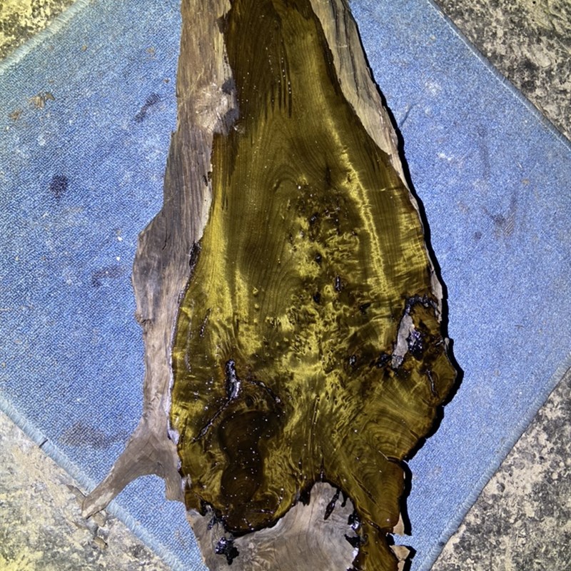 阴沉金丝楠乌g木料小叶桢楠金丝楠木料水波纹云彩纹茶盘料105-45-