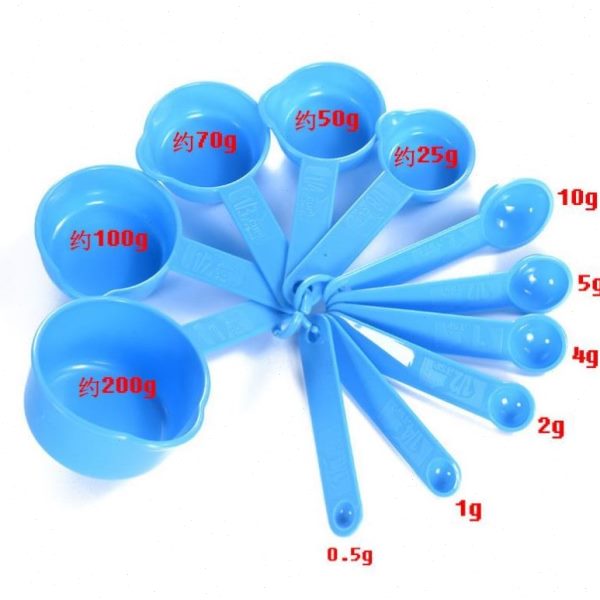 十克味量杯实用勺工一数奶粉件套烘培勺调50勺勺盐烘培g勺量勺料