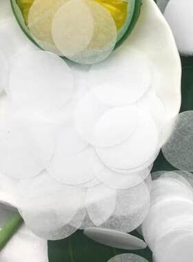 白色圆形五彩纸屑生日派对婚礼拍照活动婚庆抛洒圆纸片喷雪纸花瓣