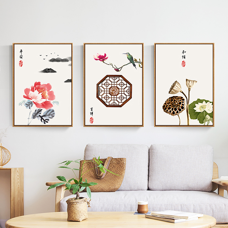 艺术餐厅a装饰画新中式蔬菜饭厅厨房挂画客厅壁画饭店画农家乐墙图片
