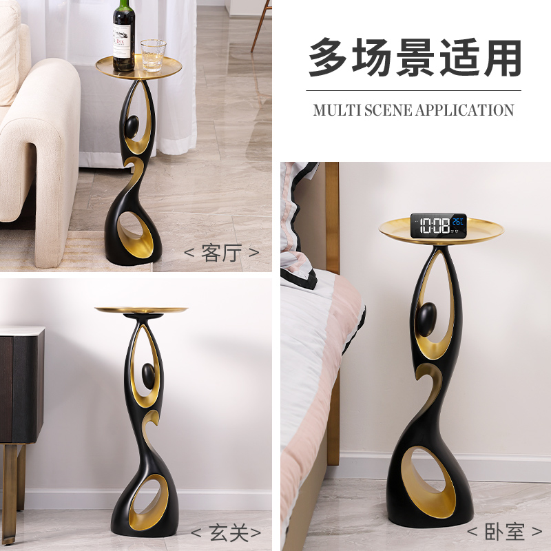 艺术人物大型落地摆件客厅迎宾电视柜沙发玄关边轻奢家居软装饰品