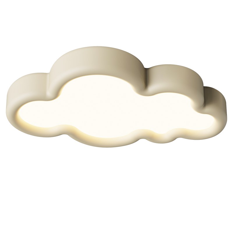 帕莎儿童房吸顶灯奶油风云朵卧室灯全光谱护眼灯具男孩女孩房间灯