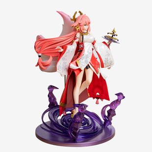 原神八重神子手办狐之真意游戏周边美少女动漫GK模型男生礼物摆件