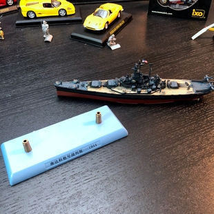 战舰世界南达科他号战列舰军舰二战合金摆件静态成品舰船模型玩具