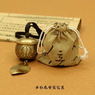 复古云南丽江古城旅游小礼品铜风铃挂饰门饰毛笔架车挂铃铛家居件