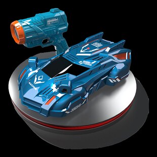 儿童遥控小汽车四驱赛车男孩遥红外线追光爬墙车玩具车上墙攀爬车