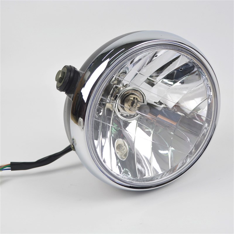 银钢YG150-22/22AYG150B-22/23迷你边Q三轮摩托车前照大灯圆灯