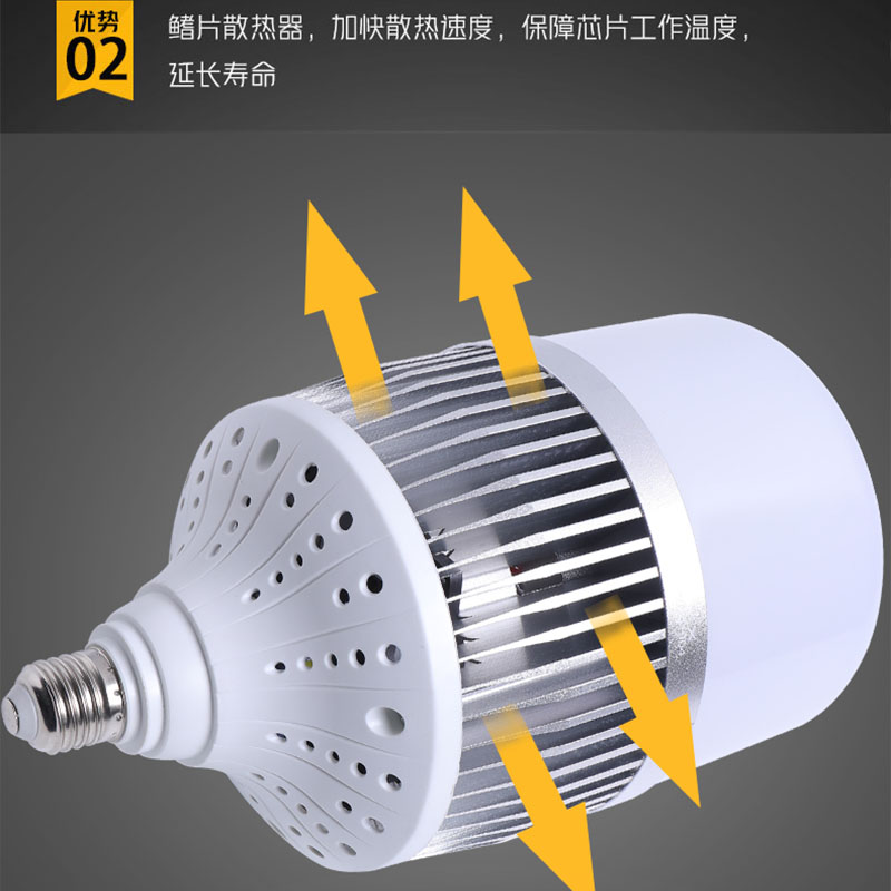 节能灯泡led照明家用电超亮螺口A螺旋卡口e27小球泡白光防水大功