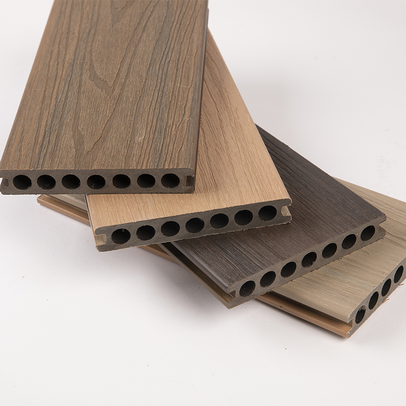 塑木地板b户外二代共挤实心自铺室内阳台庭院园林工程生态防腐木