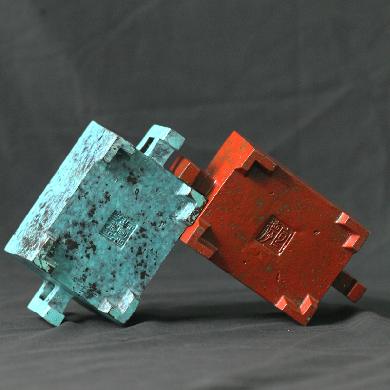 马槽熏香炉纯铜k材质日常家用松绿大红袍创意复古篆香隔火熏