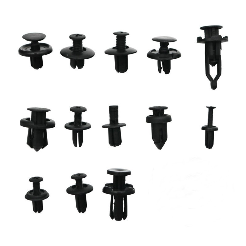 625盒装夹子1k6种混合汽车保险杠挡泥板卡子汽车车身膨胀螺丝扣