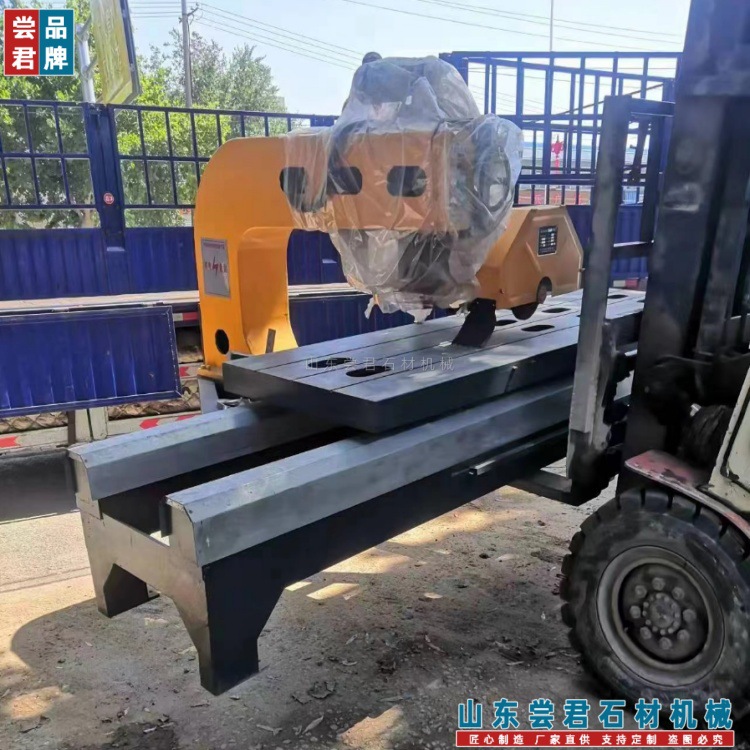 供应花岗石大理石水磨石SJQ-600手摇板材切割机 陶瓷大板45度倒角