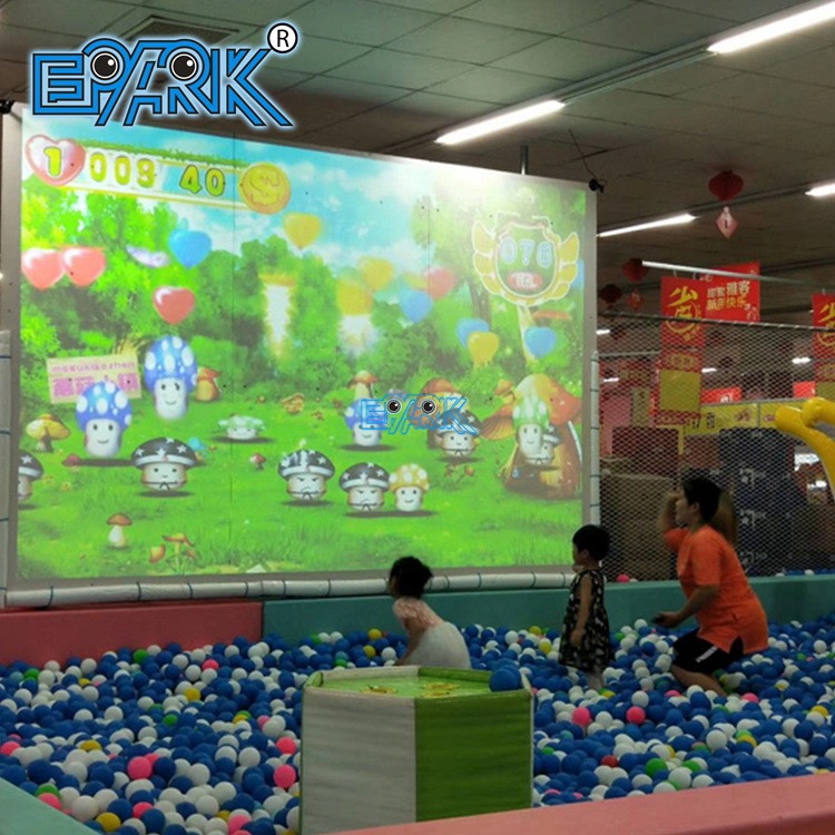 儿童淘气堡3d互动投影砸球游戏机AR墙面互动体感游戏游乐场设备