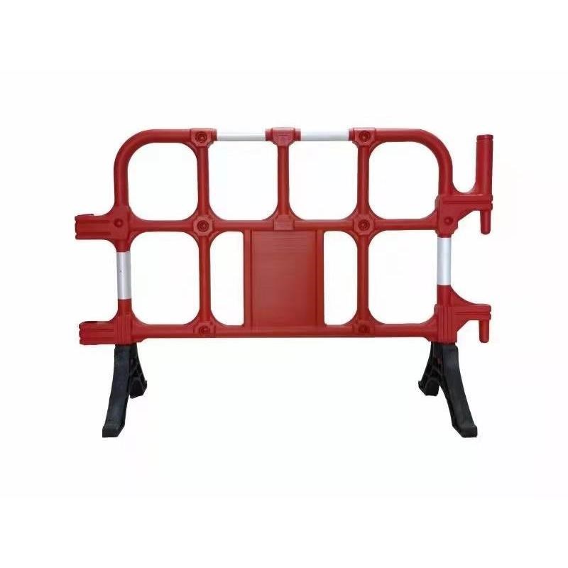 道路塑料隔离移动护栏r厂区仓库围栏施工铁马实心脚塑料护栏