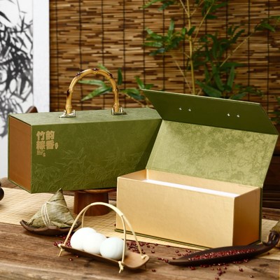 端午节礼盒包装盒2025新款端午粽子礼盒空盒子咸鸭蛋手提高级礼盒