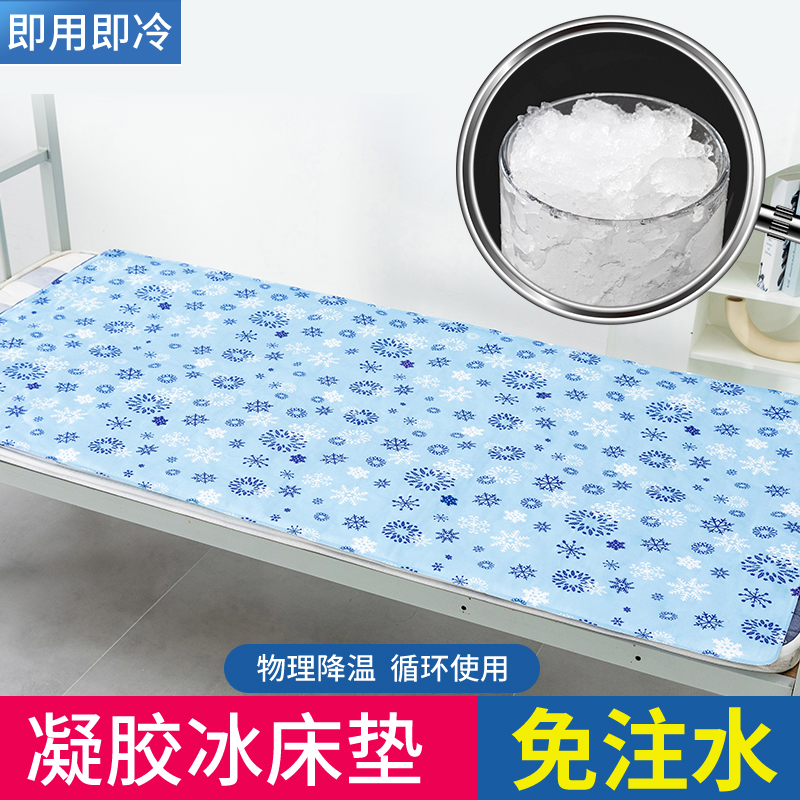 冰垫床垫水床垫子凉席垫沙发冰凉坐垫学生宿舍免注T水夏天降温神