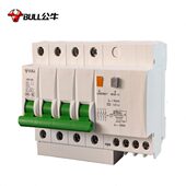 公牛空气开关LBE5 带漏保家用电源空开 63A系列漏电保护断路器4P