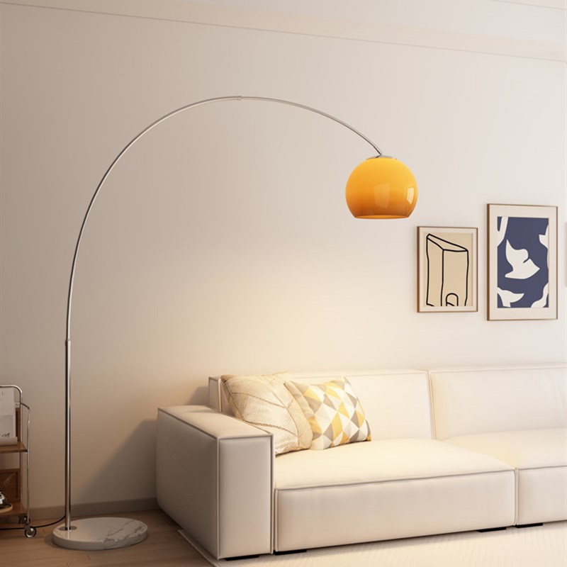 意大利钓鱼灯落地灯客p厅沙发旁边简约现代极简轻奢高级感立式台