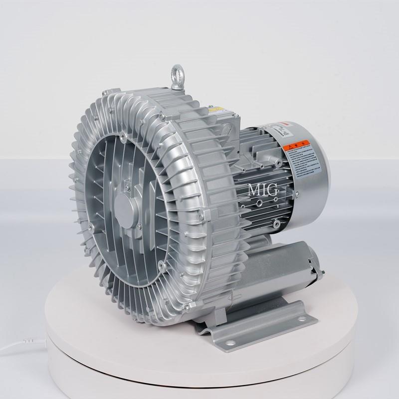 漩涡式鼓风机增氧旋涡式涡轮80v大功率强力吸吹上料工业用鼓风机