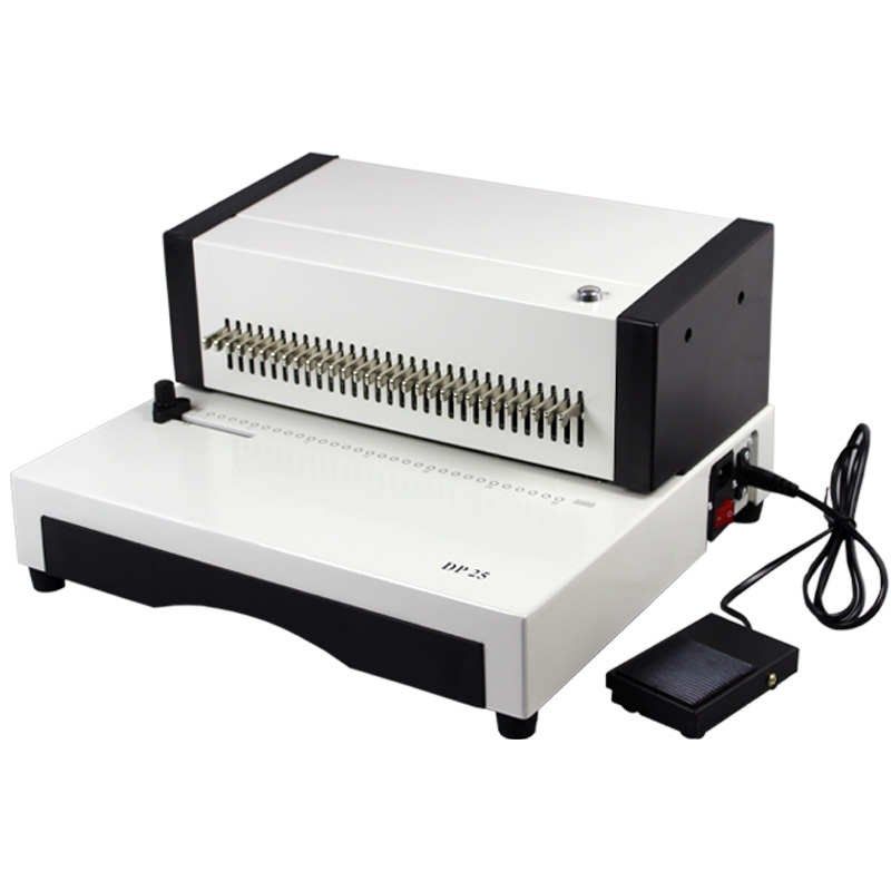 文件夹孔活页机多孔装订机打孔电动快速活页打孔dp2526a430机芯装