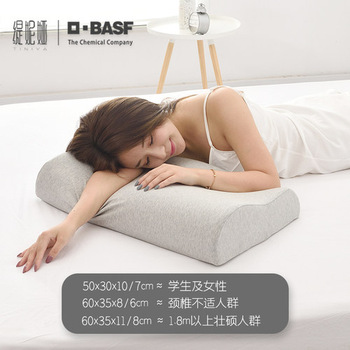 记忆棉枕头单人一对装家用颈椎专用护颈椎助睡眠男女学生宿舍枕芯