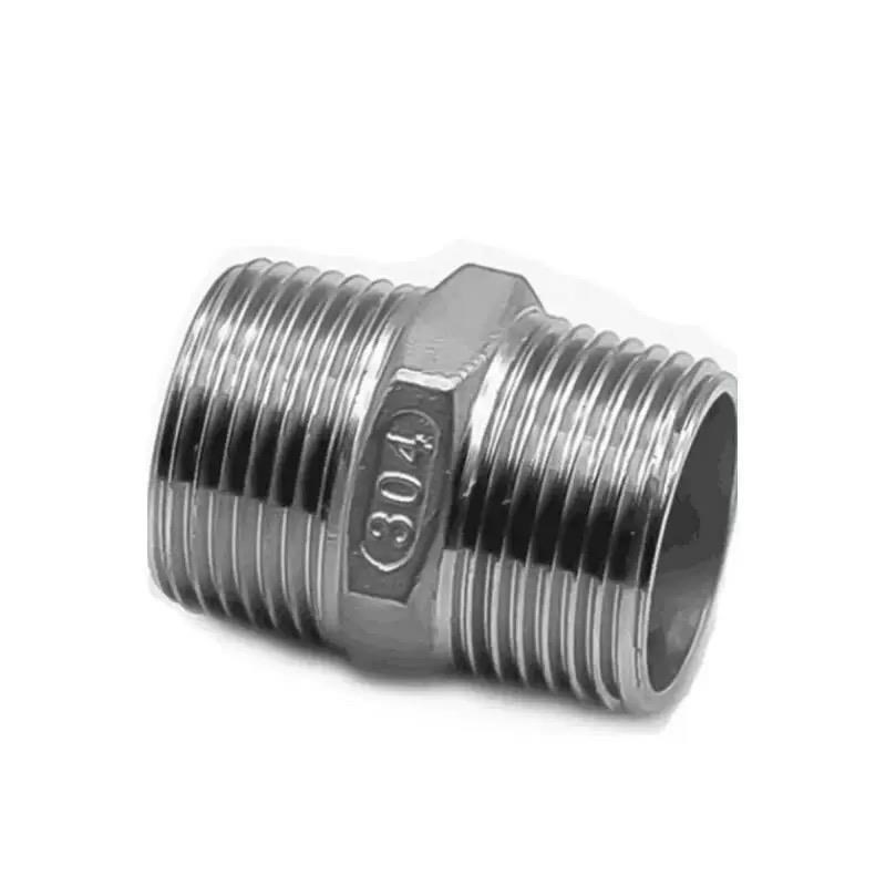 304不锈钢六角丝双头对丝接头C-SUCNR10A/8a/20A/25A/6a/15A