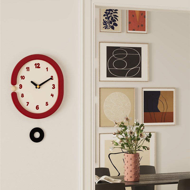 采购产品艺术挂钟,古董挂钟,覆古挂钟,原始挂钟,家庭客厅,简单的