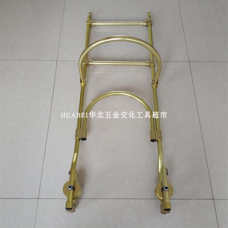 带滑轮铝合金软梯头更换高压线路间隔棒飞车多功能自锁式滑动梯子