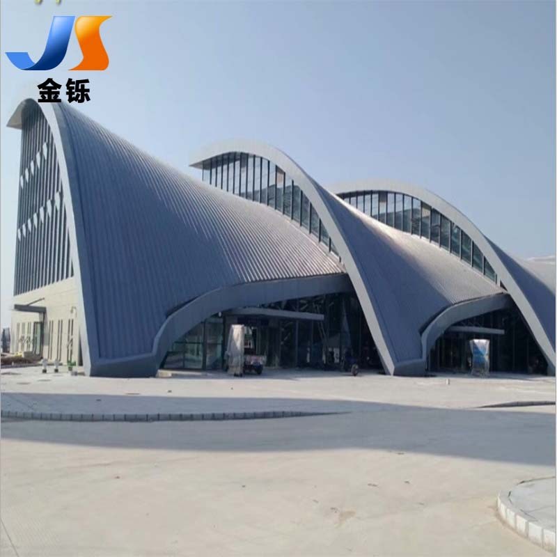 机场金属屋面铝锰镁板 1.0mm厚度65-330铝镁锰合金屋面板