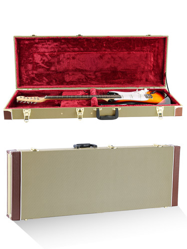 防水防潮电吉他琴盒电贝司皮箱st型lp型电吉他爵士吉他硬包可托运